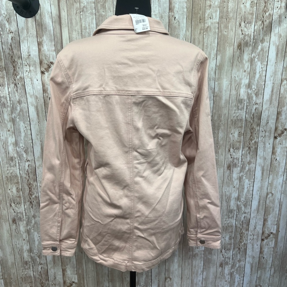 Cato Pink Utility Jacket Lightweight Collared - Picture 9 of 11